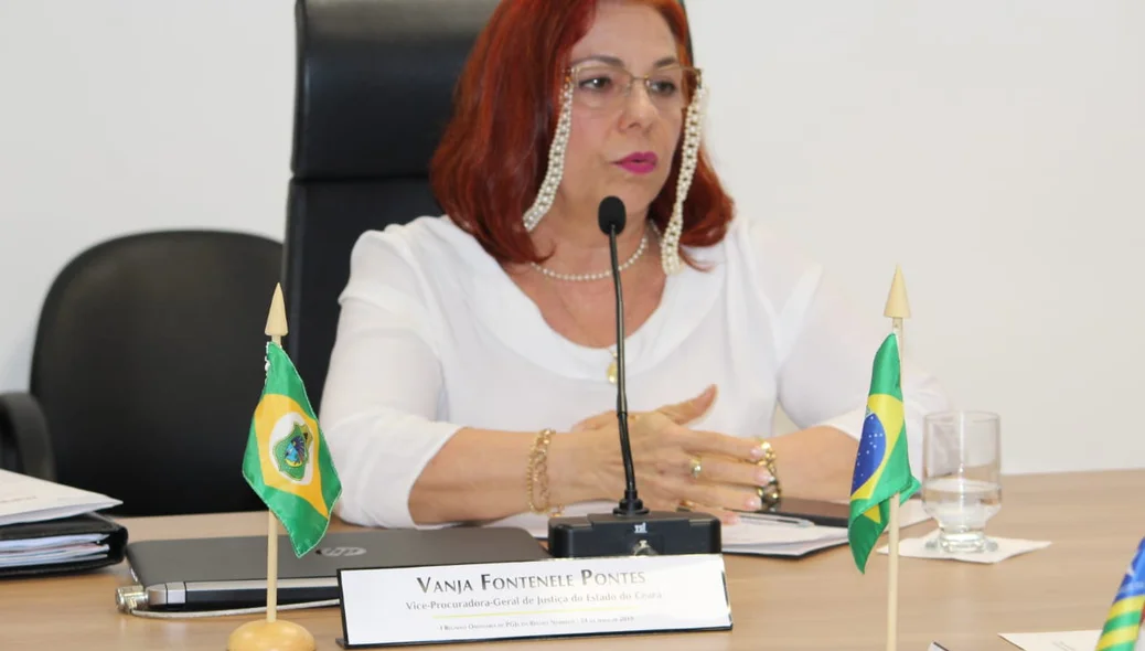 Vanja Fontenele, procuradora geral de Justiça do Ceará