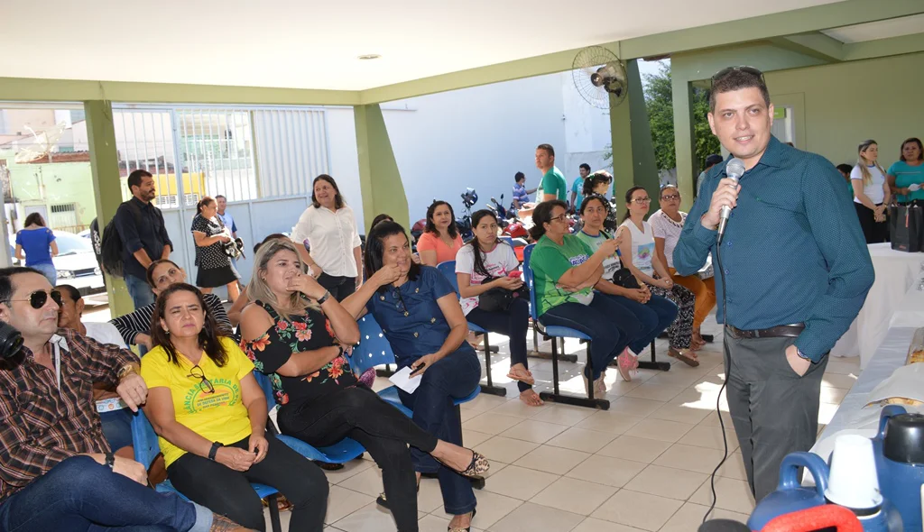 Evento foi aberto pelo gerente do Bradesco, Lívio Chagas