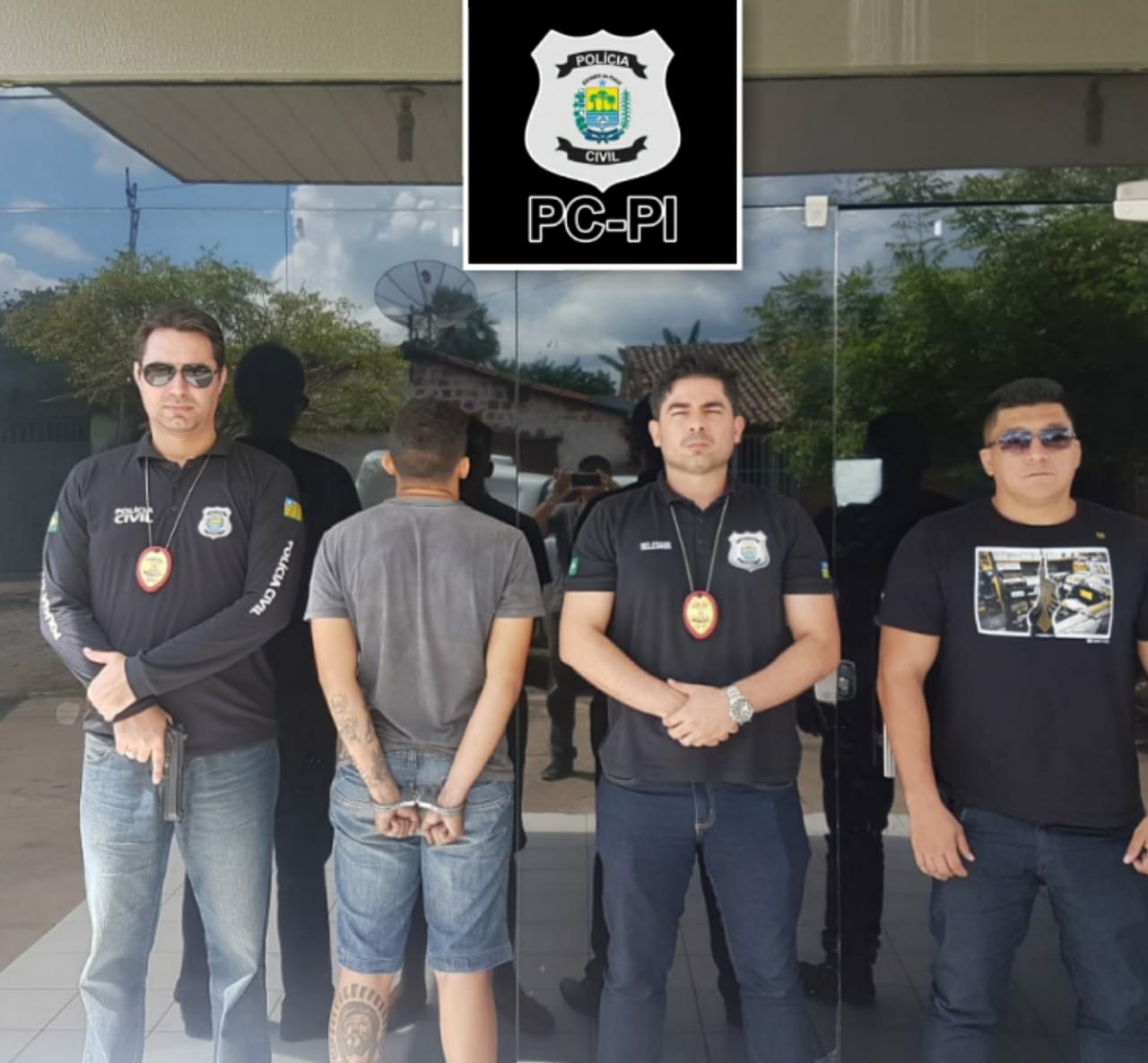 Homem foi preso acusado de homicídio