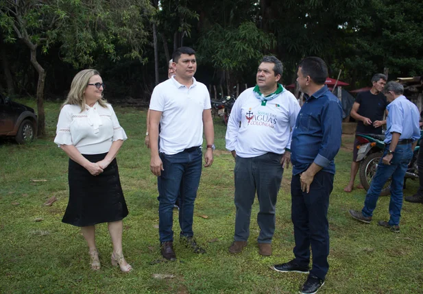 Prefeito Rubens Vieira participou da expedição
