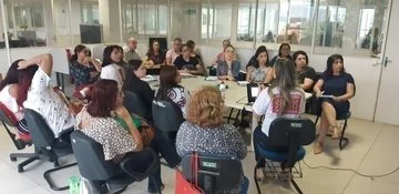 Reunião na Sesapi 