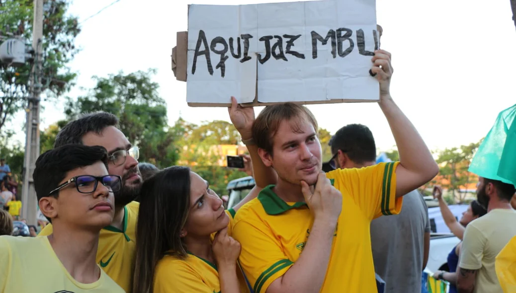 Ato pró-Bolsonaro em Teresina
