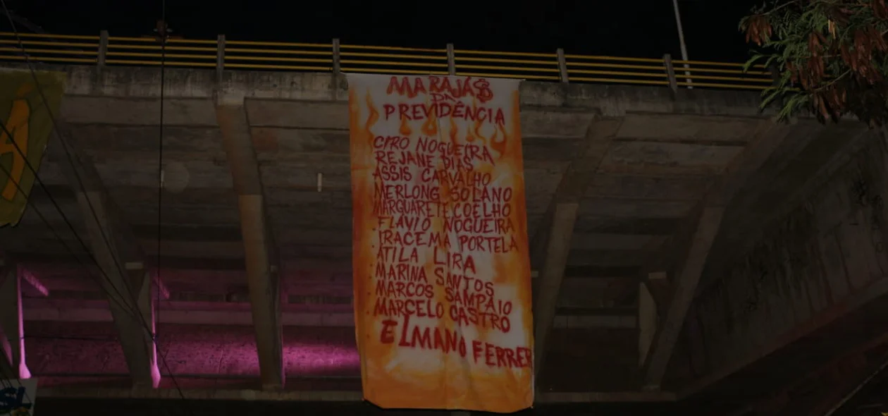 Ato pró-Bolsonaro na Ponte Estaiada