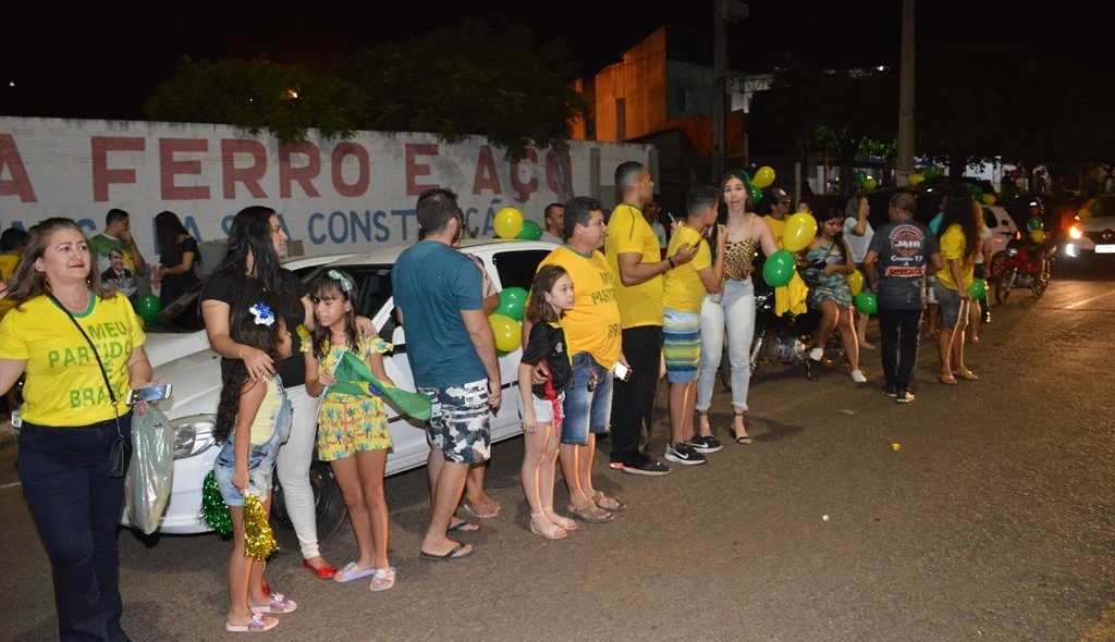 Concentração na Avenida Severo Eulálio