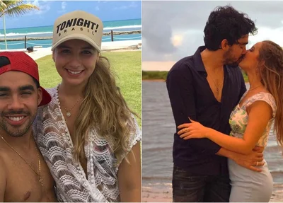 Gabriel Diniz e a namorada