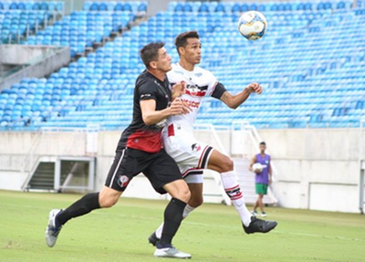Santa Cruz e River pela série D do Campeonato Brasileiro.