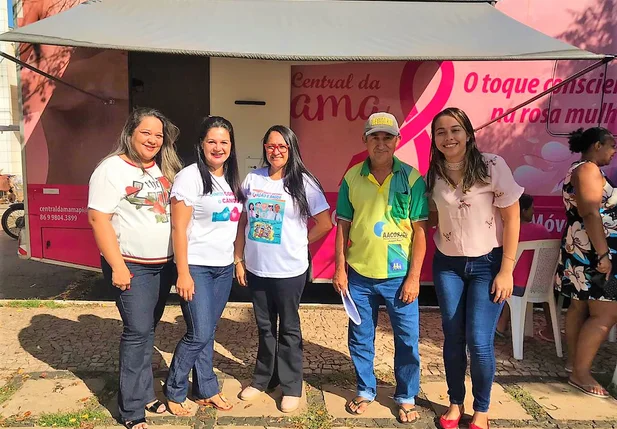 Carreta Saúde da Mulher em Joaquim Pires
