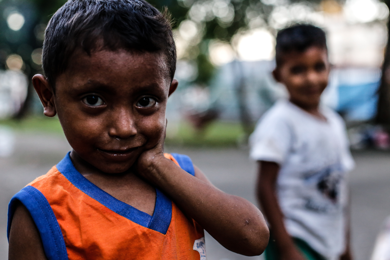 Crianças venezuelanas 