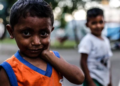 Crianças venezuelanas 