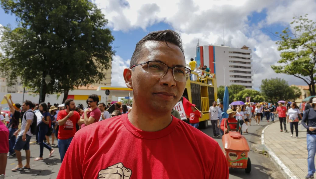 Cássio Borges, vice-presidente da Associação Nacional de Pós-Graduandos do Nordeste