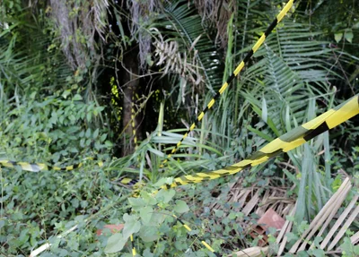 Perícia isolou o local do crime