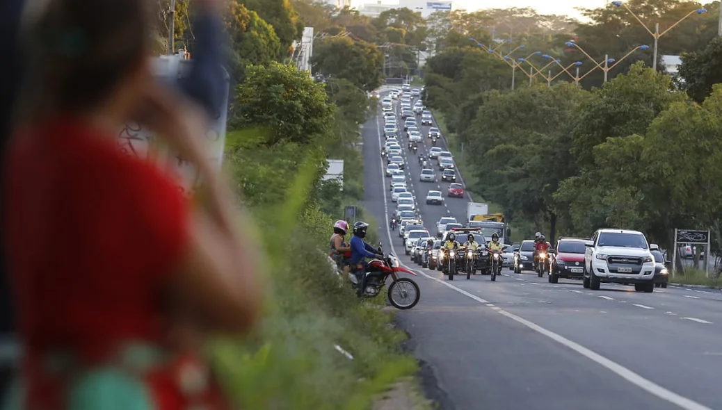 Cortejo para o cemitério