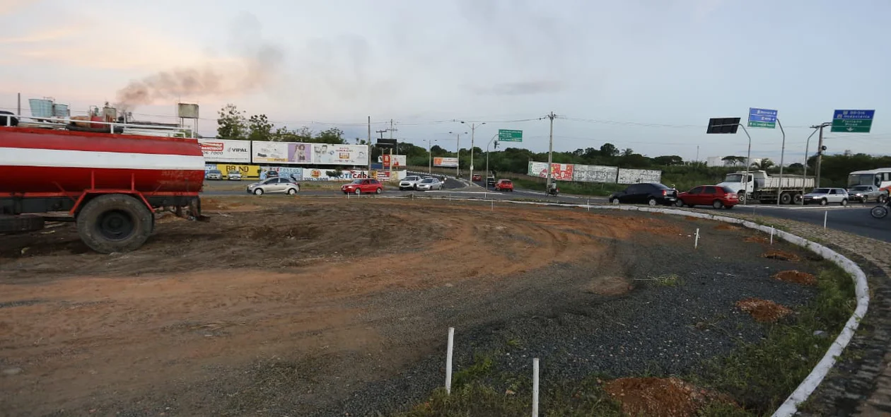 A duração da obra será de dois anos