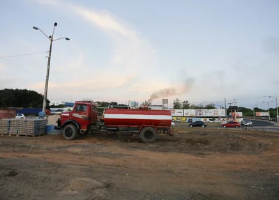 A obra tem como objetivo aliviar o trânsito na região