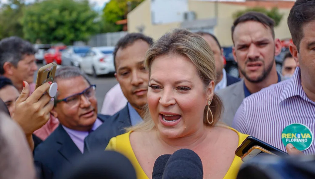 Deputada federal Joice Hasselmann em Teresina 