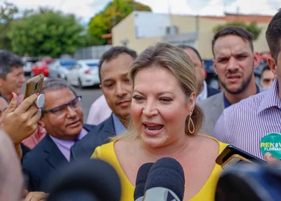 Deputada federal Joice Hasselmann em Teresina 