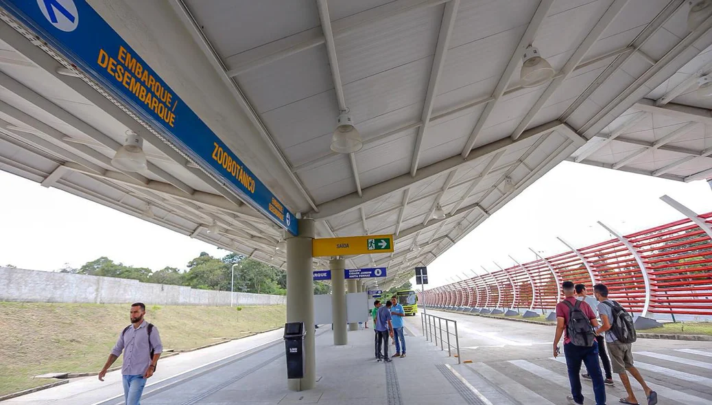 Terminal Zoobotânico começou a funcionar neste sábado (01)