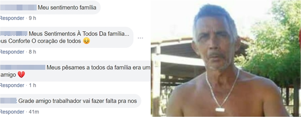 Amigos lamentam a morte de Raimundo Catirina