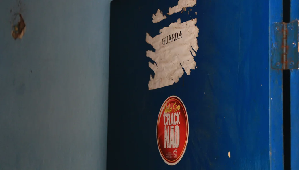 Antiga sede entregue aos usuários de drogas 