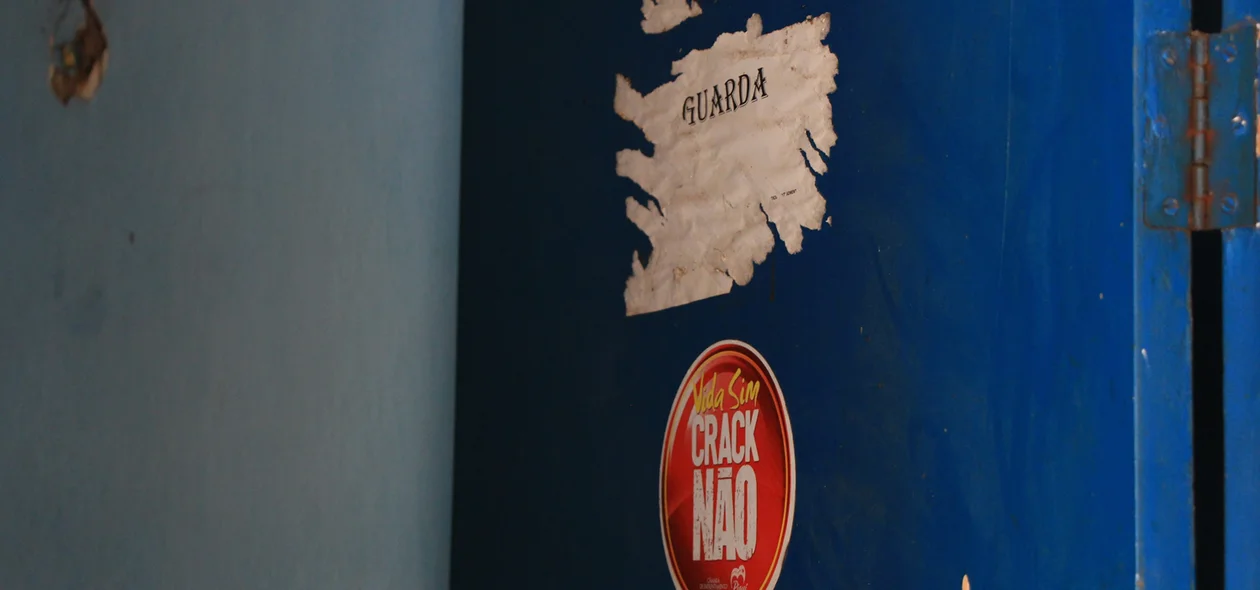 Antiga sede entregue aos usuários de drogas 