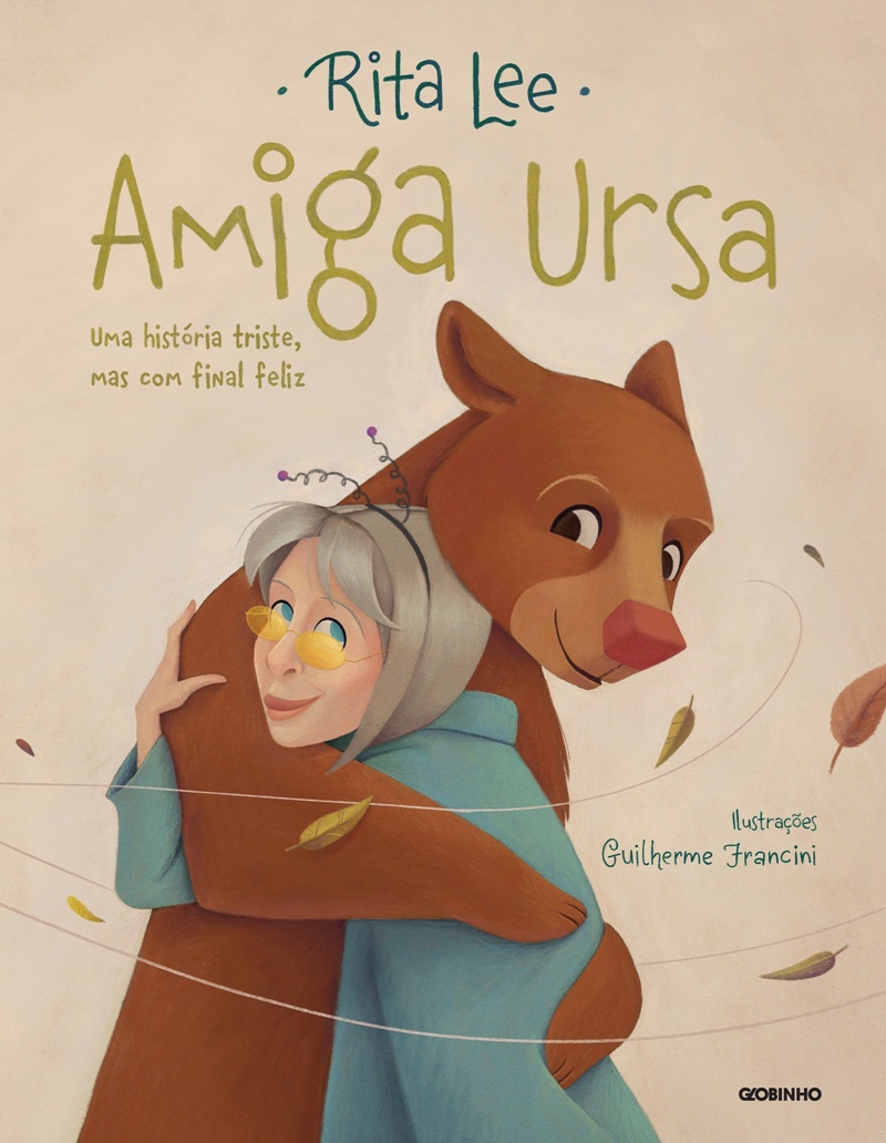 Livro sobre a ursa Rowena 