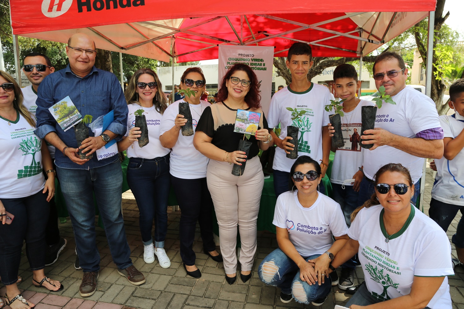 Ato em homenagem ao Dia Mundial do Meio Ambiente em Altos
