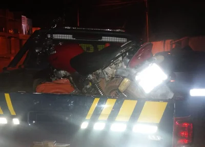 Moto recuperada pela PRF