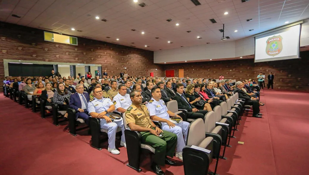 Solenidade de posse da superintendente do PF, Mariana Paranhos