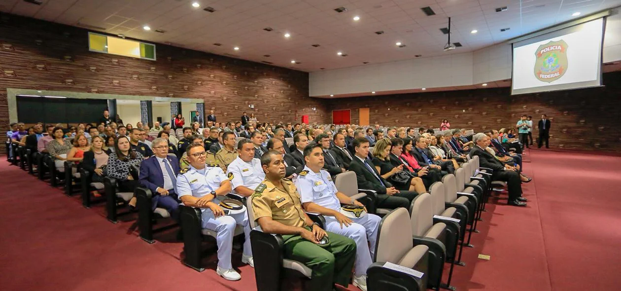 Solenidade de posse da superintendente do PF, Mariana Paranhos