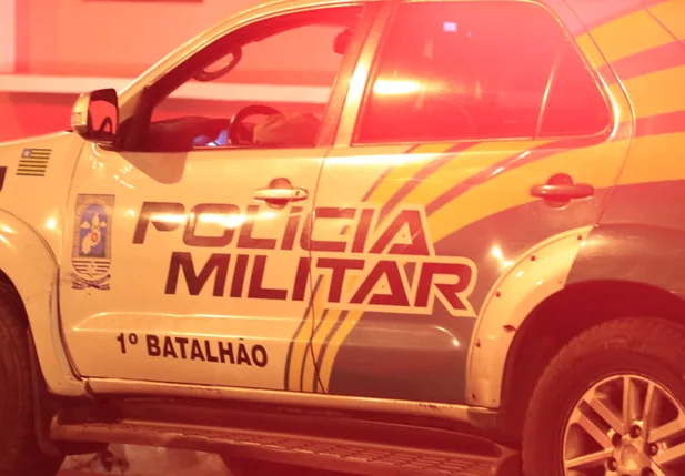 Viatura do 1º Batalhão