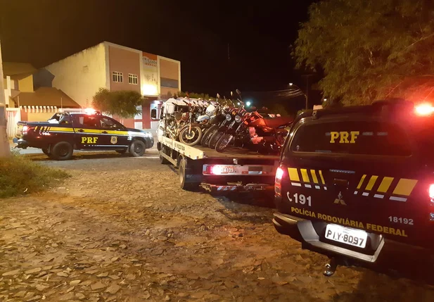 Motocicletas apreendidas