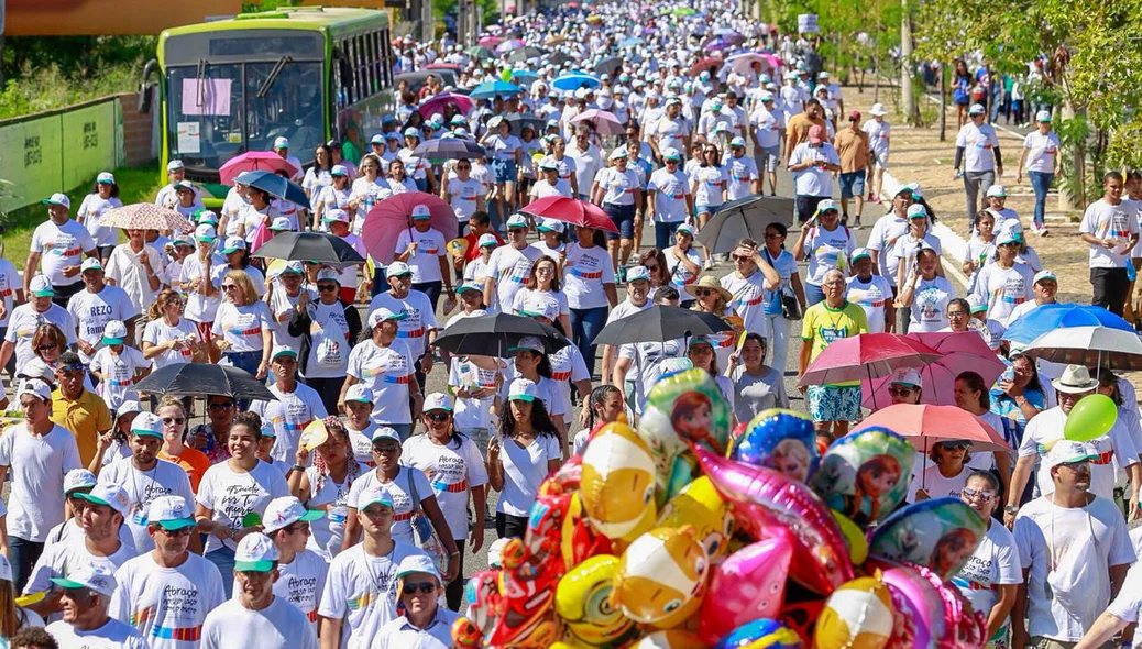 24ª Caminhada da Fraternidade foi realizada neste domingo