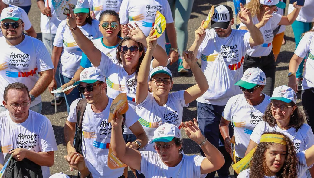 Caminhada da Fraternidade foi realizada no dia 9 de junho