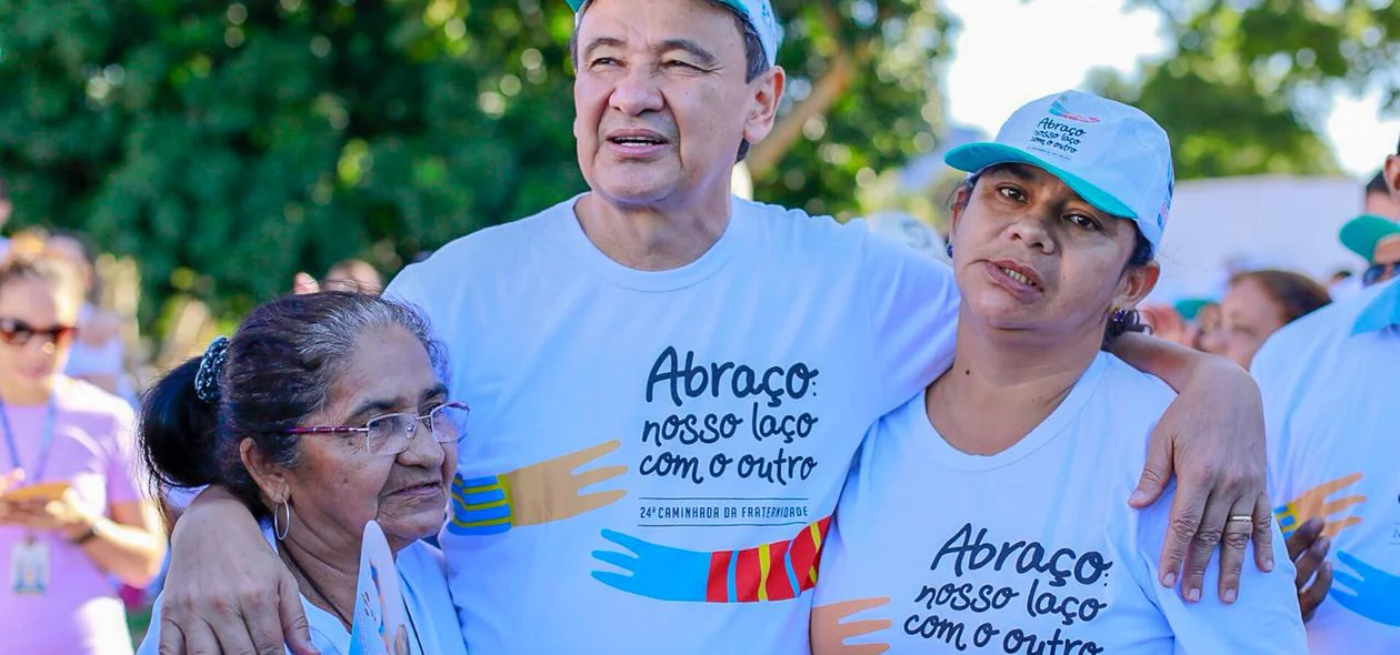 Governador Wellington Dias participa da 24ª Caminhada da Fraternidade