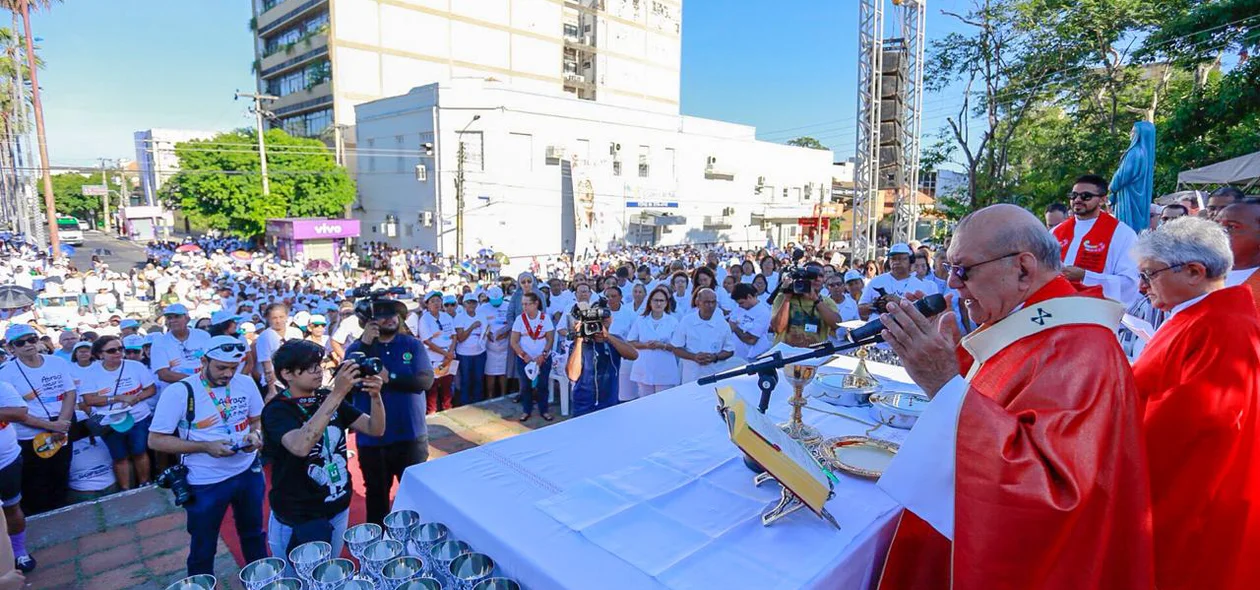 Missa de Pentecostes na 24ª Caminhada da Fraternidade