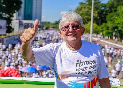 Padre Tony Batista na 24ª Caminhada da Fraternidade