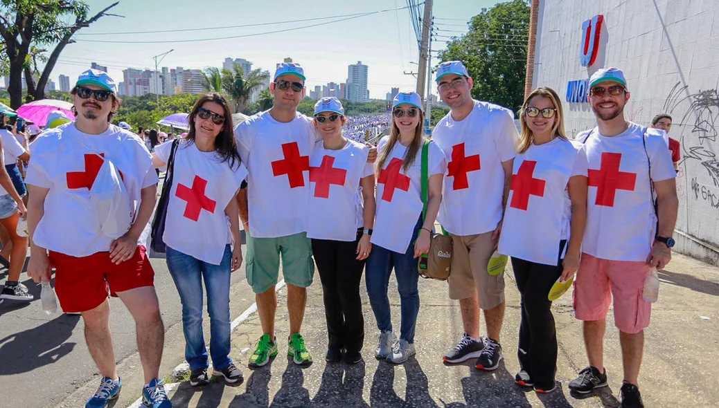 Servos da 24ª Caminhada da Fraternidade
