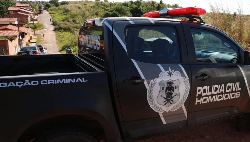 Carro do Departamento de Homicídios