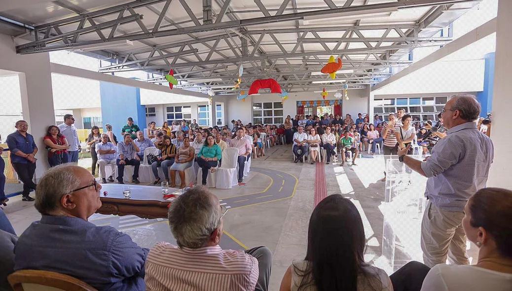 Inauguração de creche na zona norte de Teresina