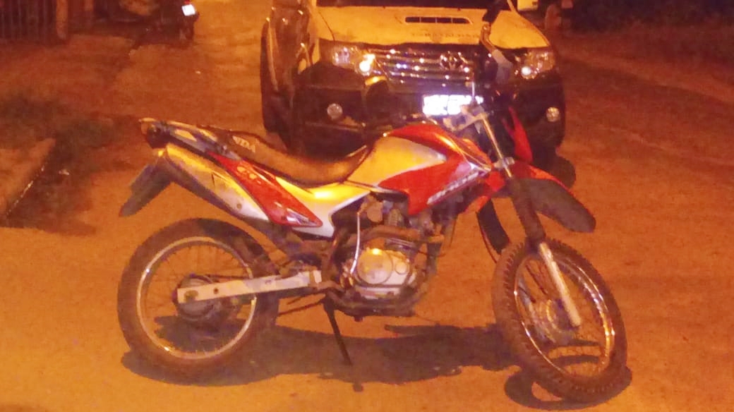Polícia Militar do Piauí recupera moto