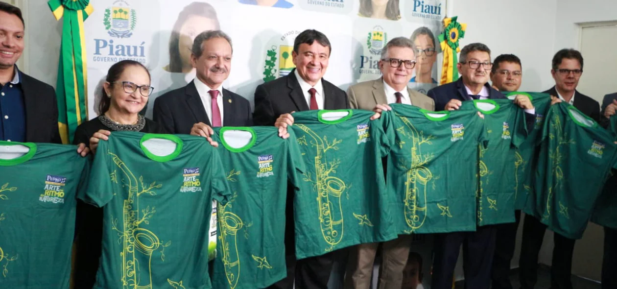 Solenidade de lançamento do Festival de Inverno de Pedro II