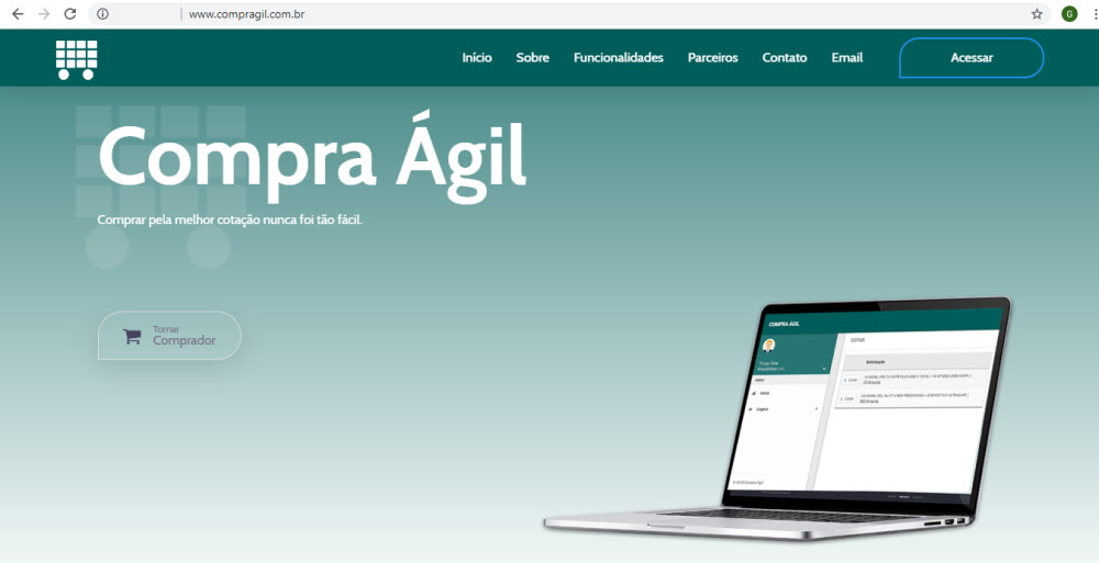 Em apenas cinco meses, Compra Ágil já transacionou cerca de R$ 500 mil