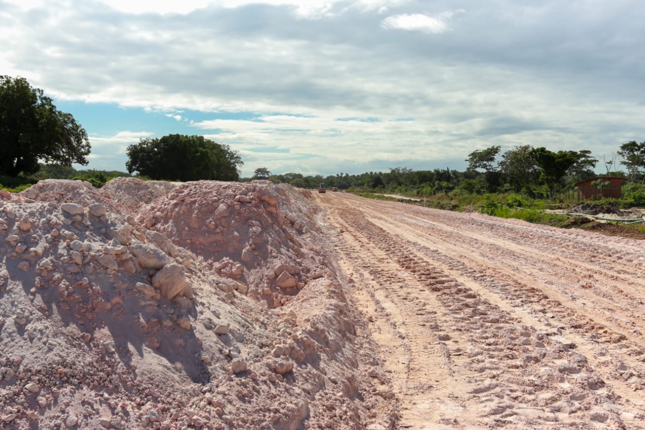 Construção da Avenida Ulisses Marques na zona leste de Teresina