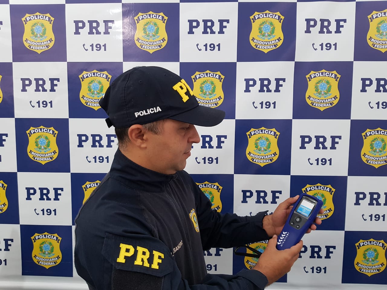 Novo equipamento utilizado pela PRF