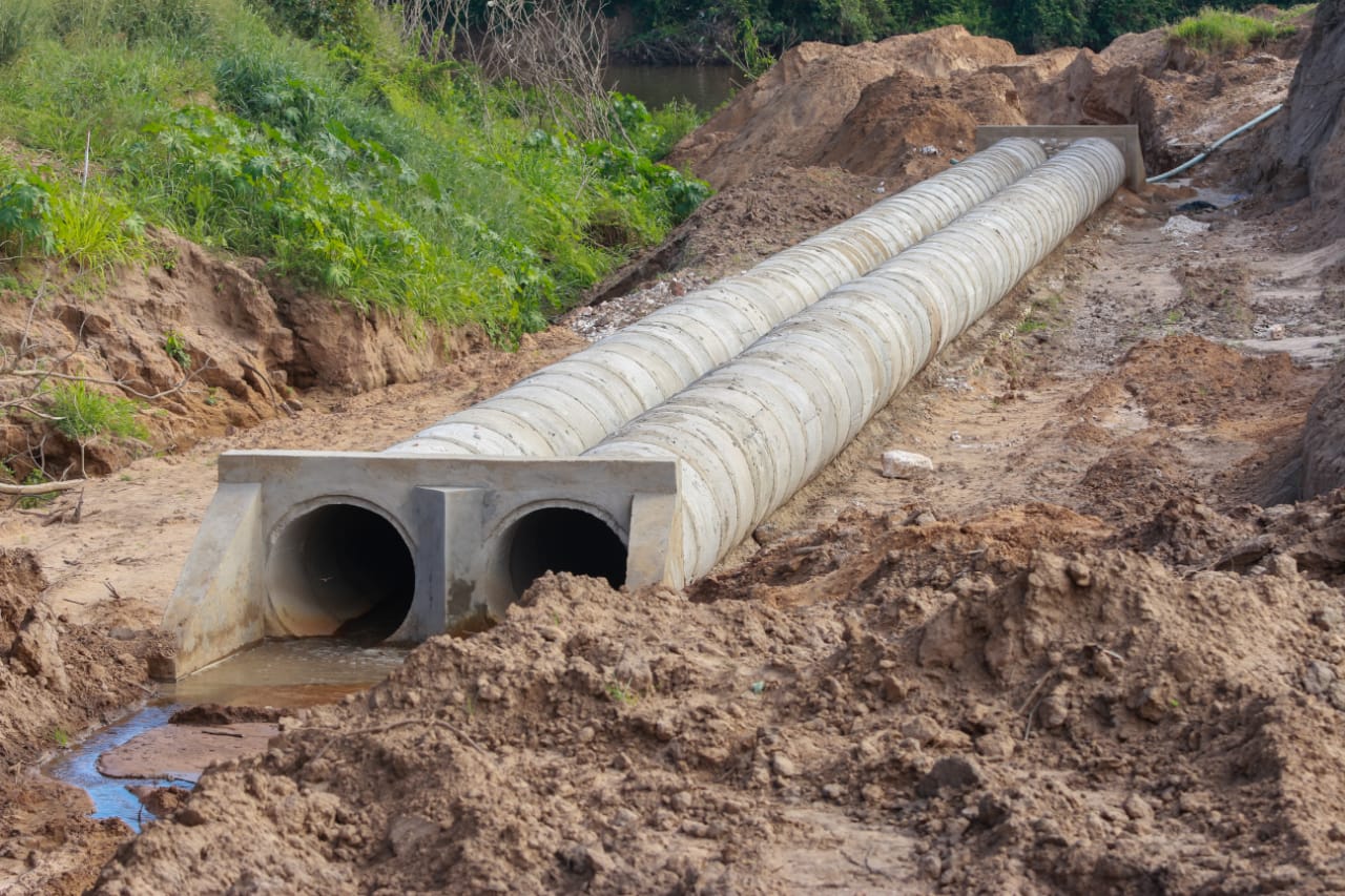 Obra na zona leste de Teresina