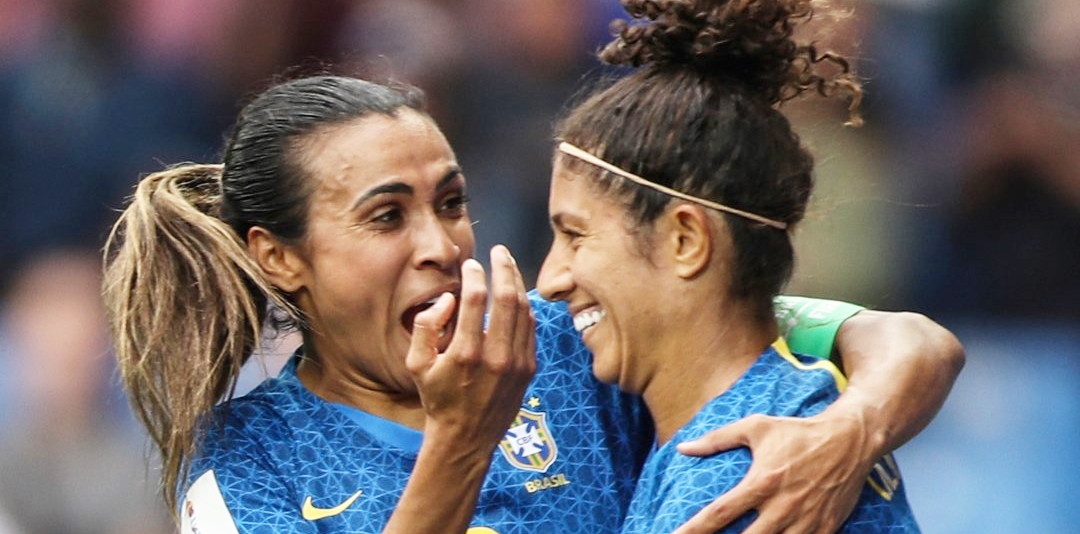 Cristiane acumulou 93 gols em 140 partidas pelo Brasil.