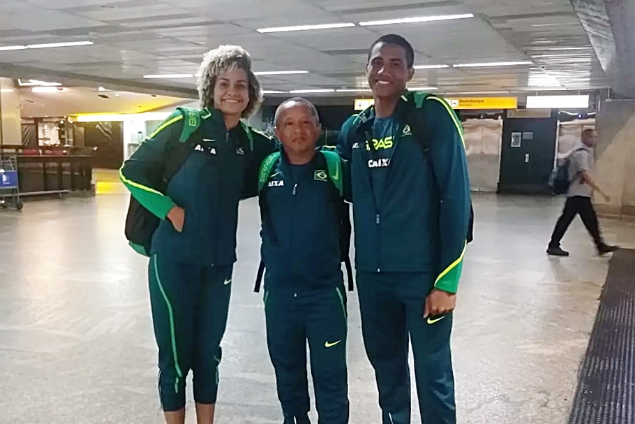 Letícia Lima e Luís Fábio