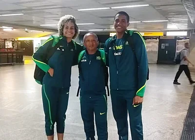 Letícia Lima e Luís Fábio