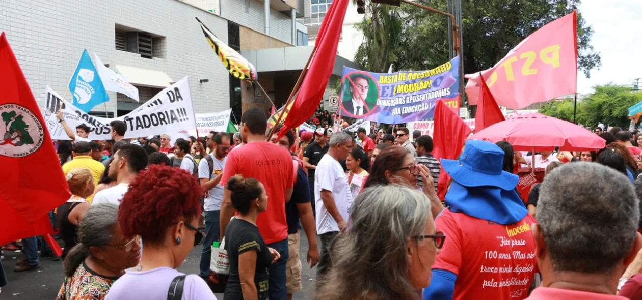 Ato contra a reforma da Previdência