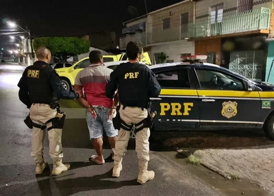 Prisão realizada pela PRF